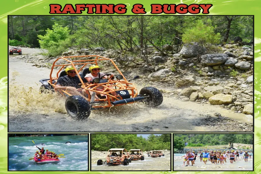 Köprülü Canyon ATV Safari and 14 KM Rafting Adventure